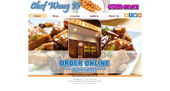 Desktop Screenshot of chefwongii.com